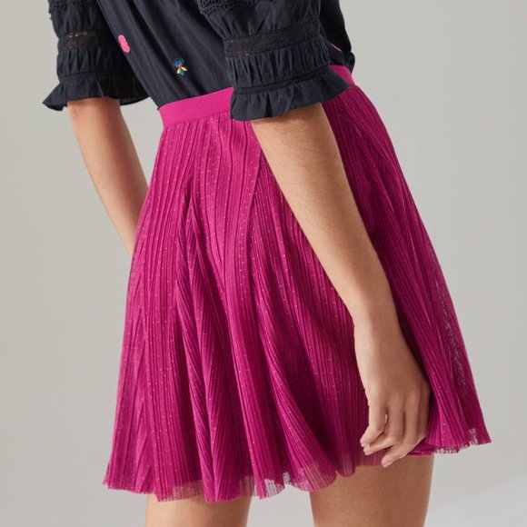 Anthropologie Maeve Juliette Tulle Mini Skirt - Picture 3 of 6